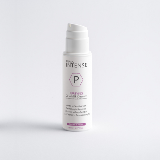 Oil to Milk Cleanser & Dermaplaning Oil 150ml | Luma Skincare