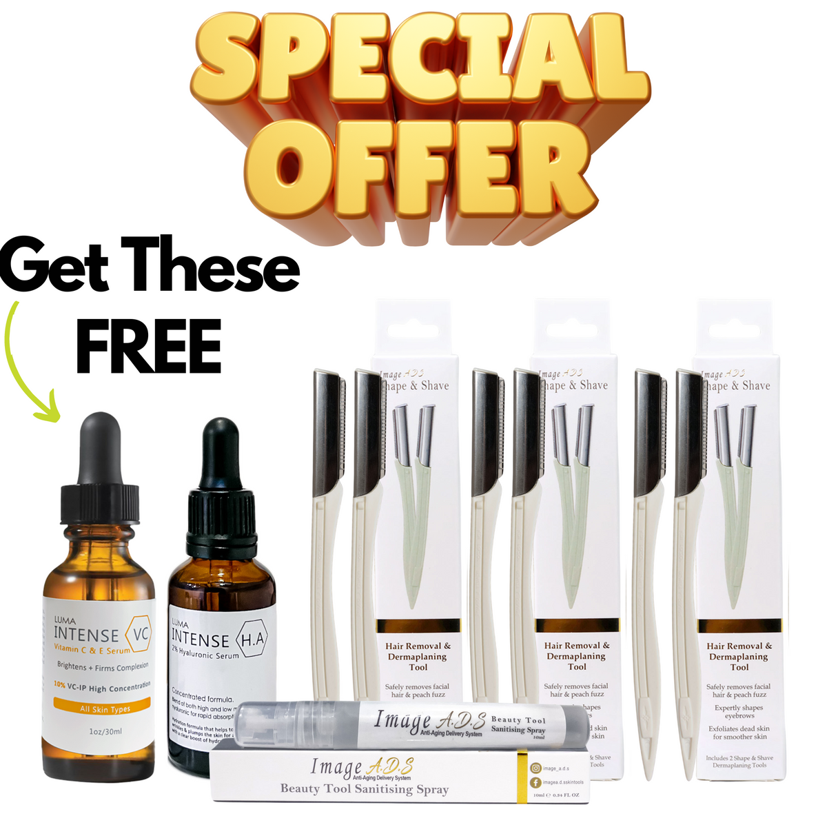 Special Offer - Buy 3 Shape & Shave + Get A Free Skincare Kit Worth €59