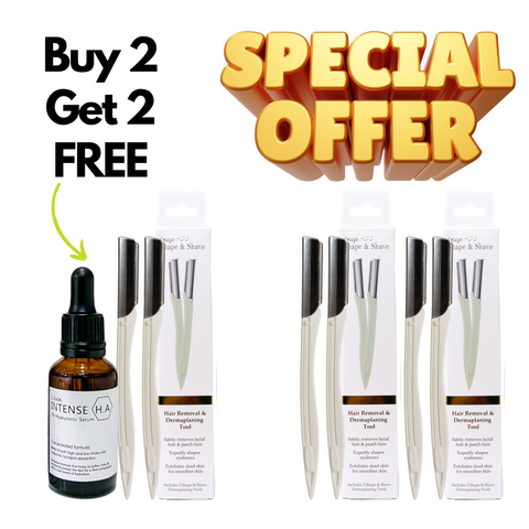 Special Offer - Buy 2 Get 1 Free Image A.D.S Shape & Shave + Free Hyaluronic Serum