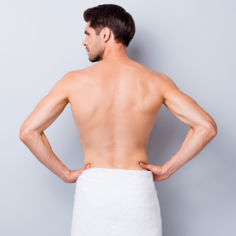 Middle Back Course of 6 | Laser Hair Removal